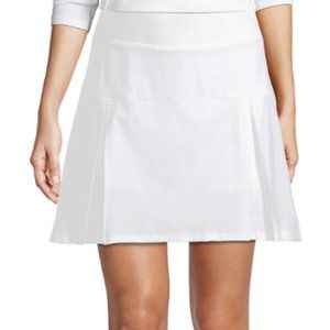 White Tennis Skort from Lands End